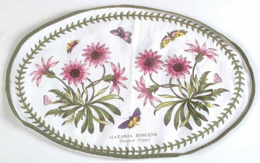 Botanic Garden Oval Cloth Placemat by Portmeirion-1