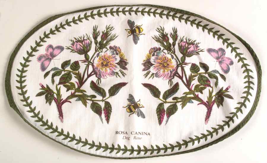 Botanic Garden Oval Cloth Placemat by Portmeirion-1