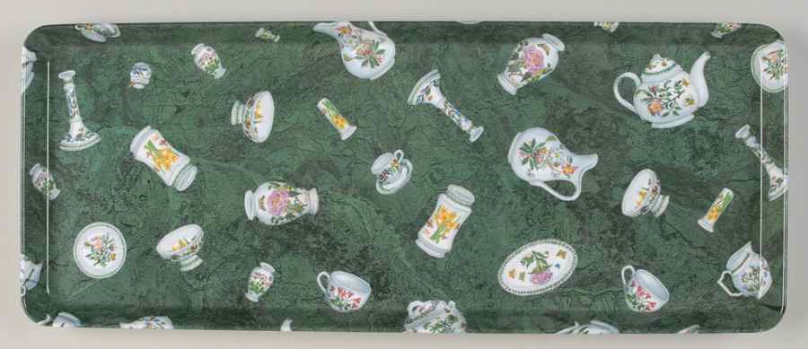 Botanic Garden 25" Scatter Rectangular Melamine Tray by Portmeirion-1