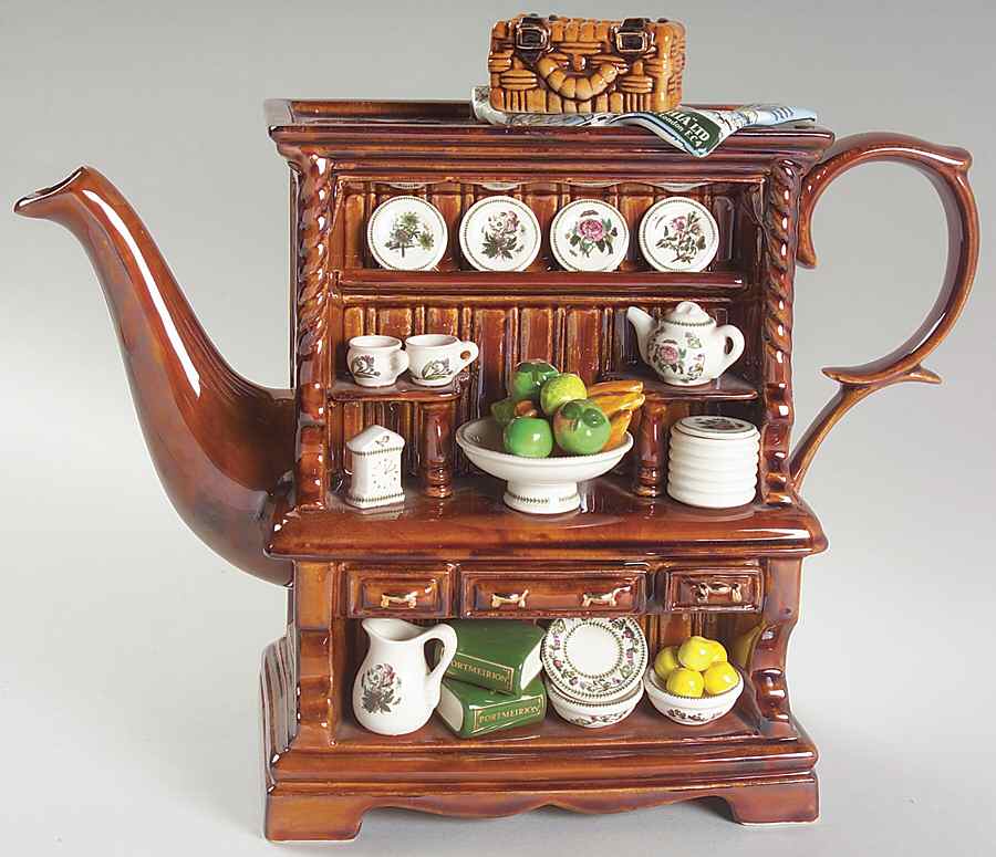Botanic Garden Figural Teapot & Lid by Portmeirion-1