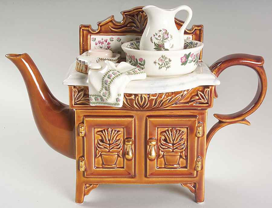 Botanic Garden Figural Teapot & Lid by Portmeirion-1