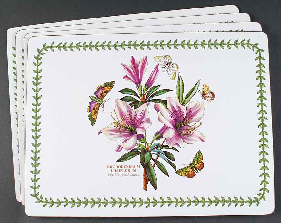 Botanic Garden Corkboard Placemat - Set of 4 Motifs Series 1 by Portmeirion-1