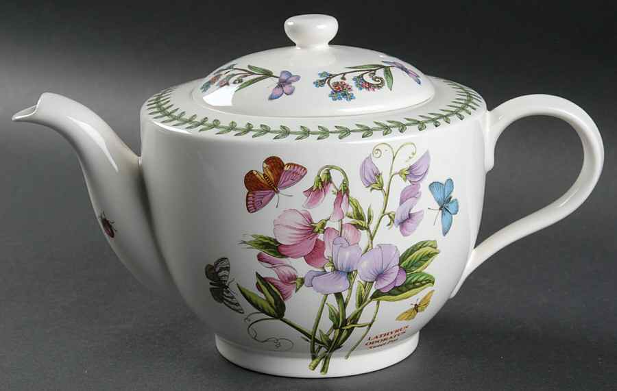 Botanic Garden Traditional Teapot & Lid by Portmeirion-1