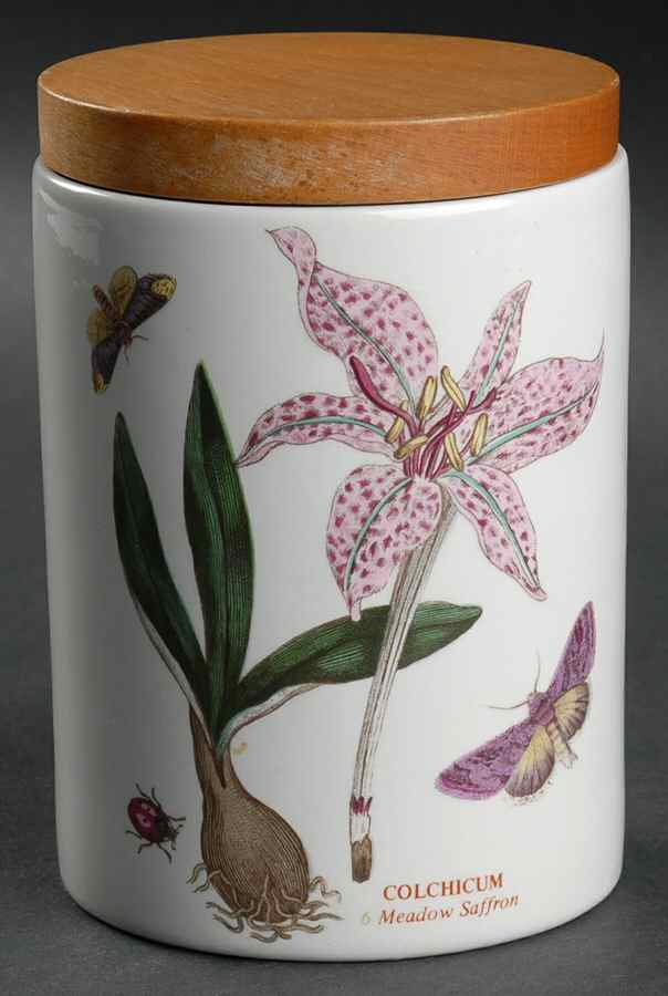 Botanic Garden 5" Storage Jar & Lid by Portmeirion-1
