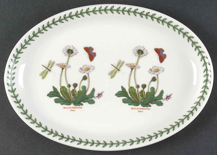 Botanic Garden 10" Oval Steak Platter by Portmeirion-1