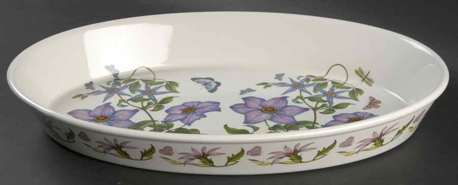 Botanic Garden 15" Oval Baker by Portmeirion-1
