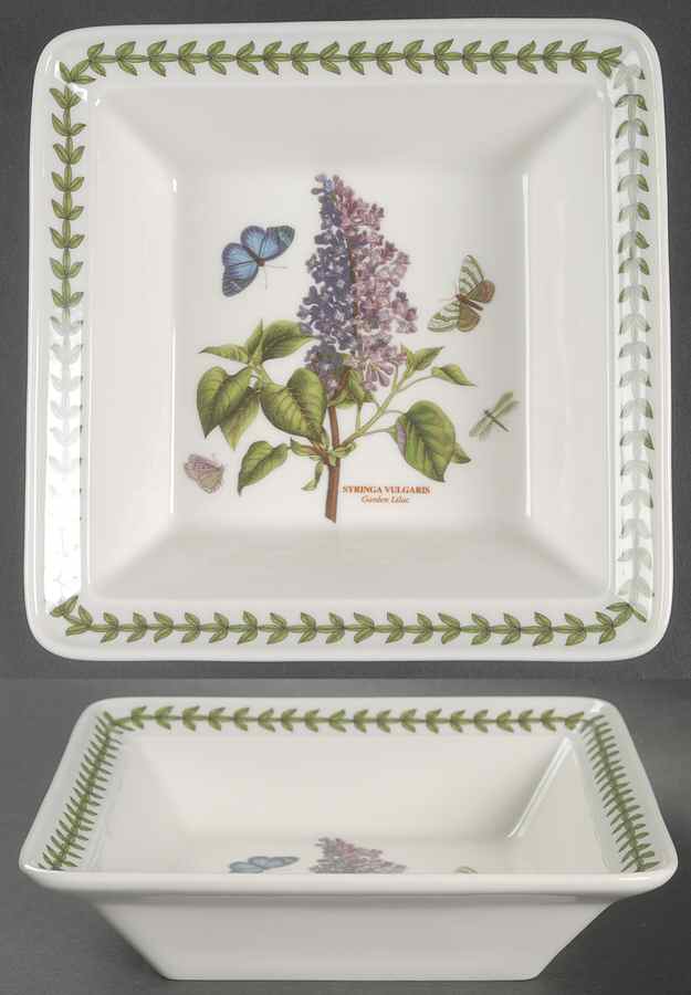 Botanic Garden 7" Square Low Bowl by Portmeirion-1