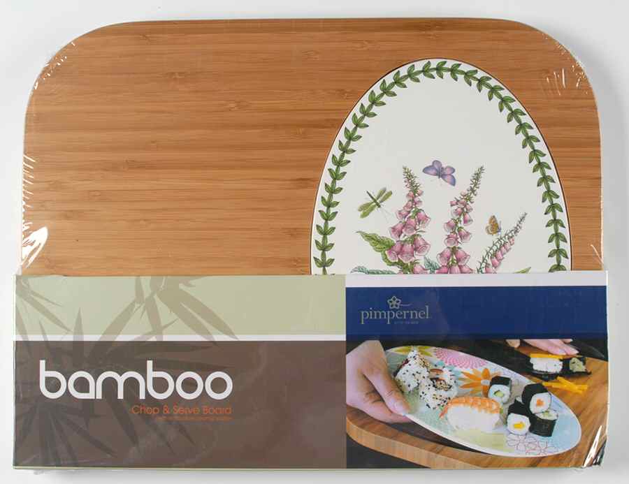 Botanic Garden Bamboo/Wood Chop & Serve Board by Portmeirion-1
