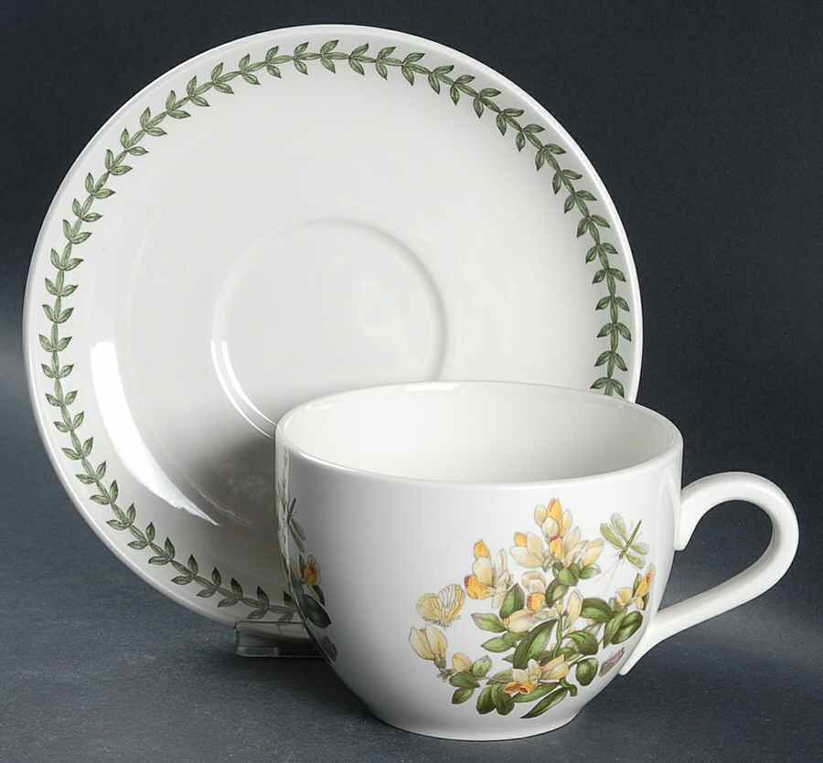Botanic Garden Jumbo Cup & Saucer Set by Portmeirion-1