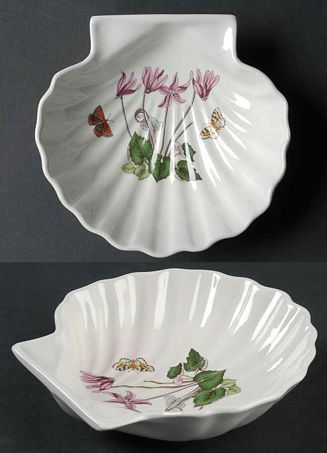 Botanic Garden Shell Shaped Dish by Portmeirion-1