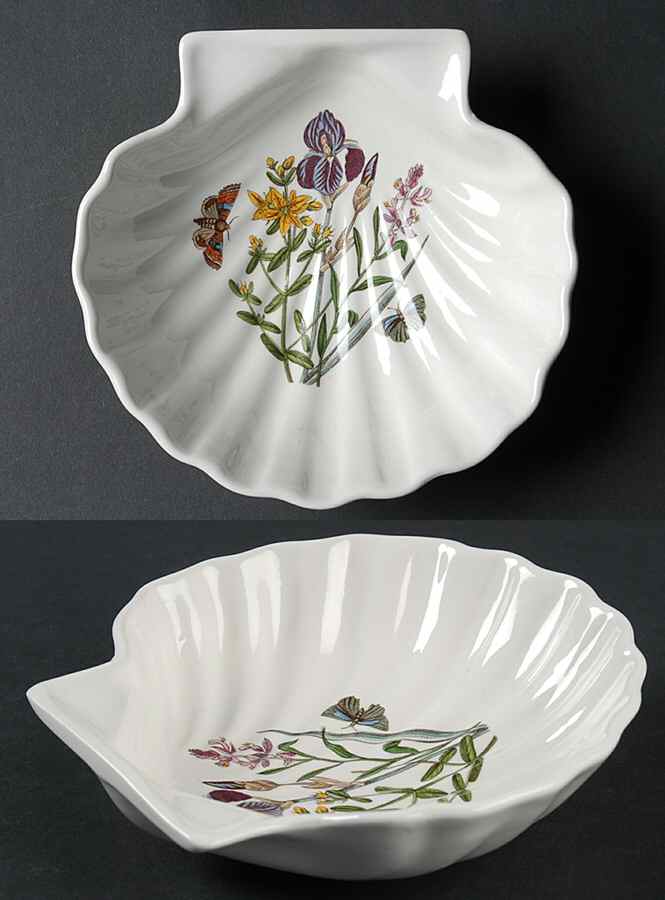 Botanic Garden Shell Shaped Dish by Portmeirion-1