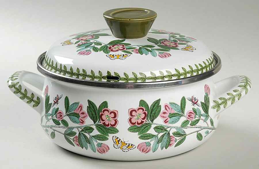 Botanic Garden Casserole Cvrd/Mtl/1.5 Quart by Portmeirion-1
