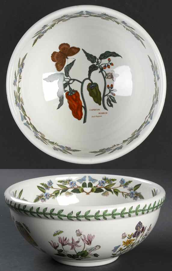 Botanic Garden 9" Salad Serving Bowl by Portmeirion-1