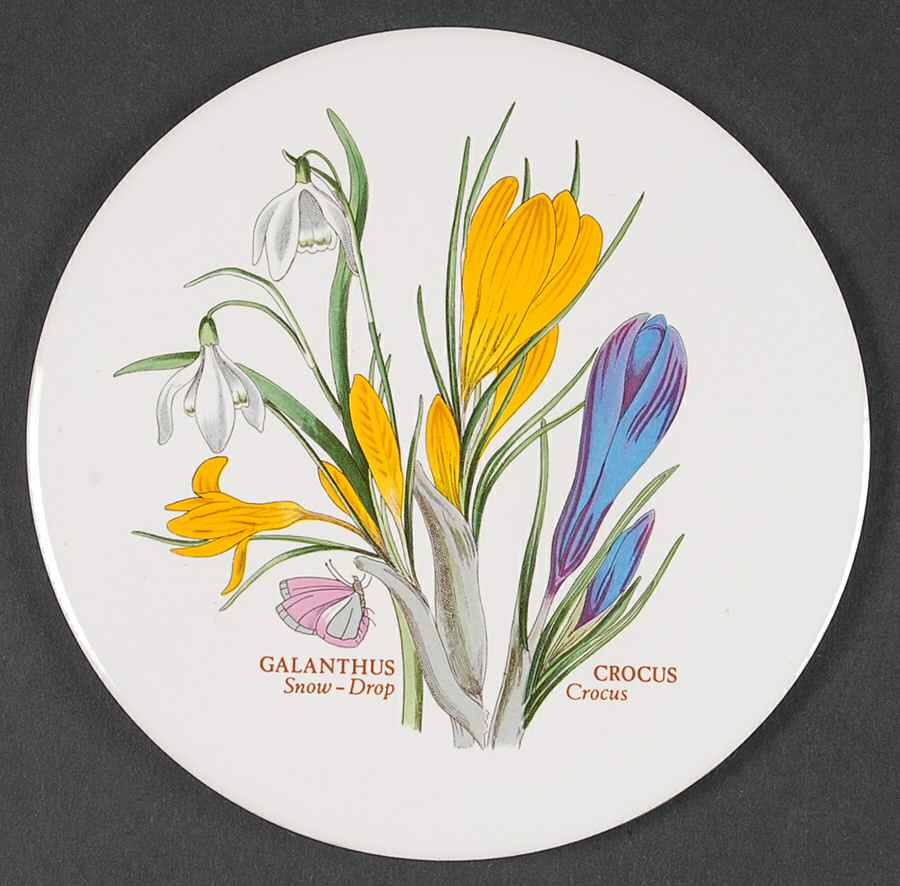 Botanic Garden 6" Round Trivet by Portmeirion-1