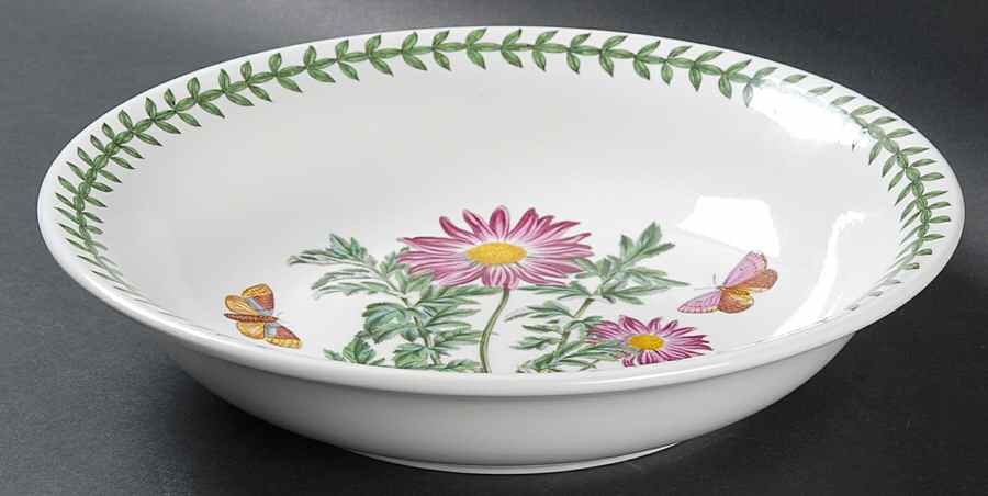 Botanic Garden 10" Low Pasta Serving Bowl by Portmeirion-1