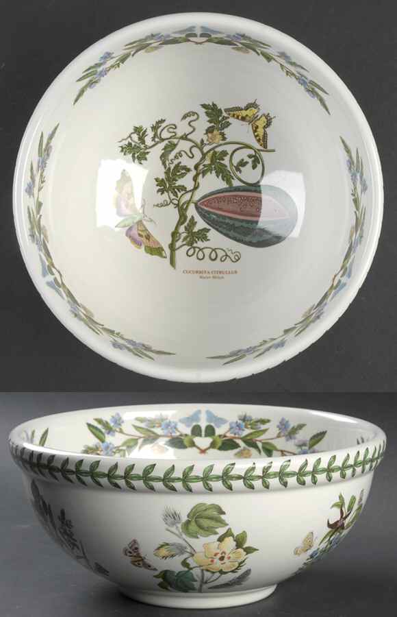 Botanic Garden 9" Salad Serving Bowl by Portmeirion-1