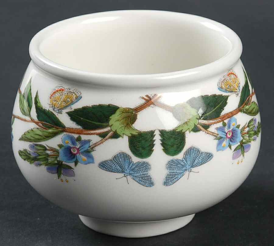 Botanic Garden Mini Romantic Open Sugar Bowl by Portmeirion-1