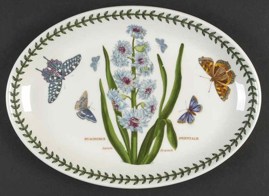 Botanic Garden 10" Oval Steak Platter by Portmeirion-1