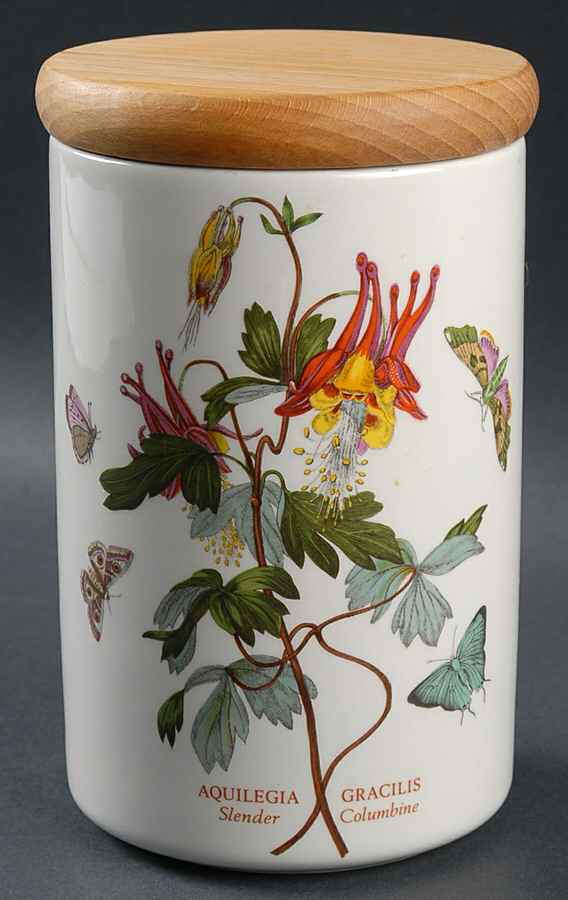 Botanic Garden 7" Storage Jar & Lid by Portmeirion-1