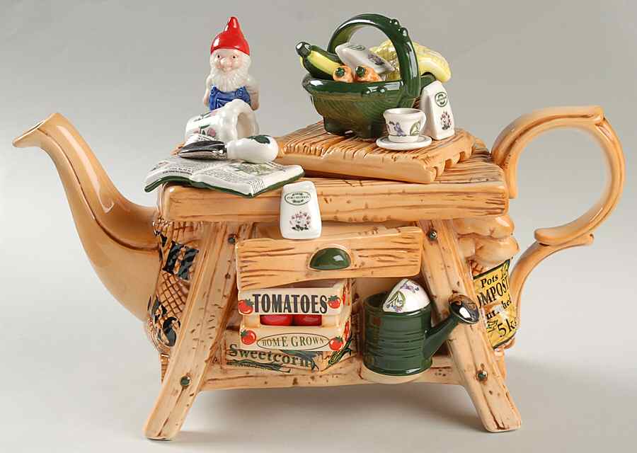 Botanic Garden Figural Teapot & Lid by Portmeirion-1