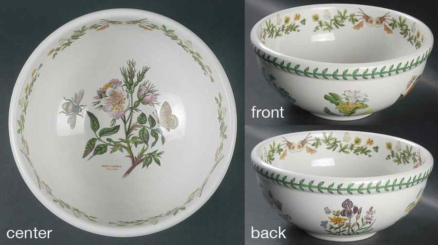 Botanic Garden 9" Salad Serving Bowl by Portmeirion-1