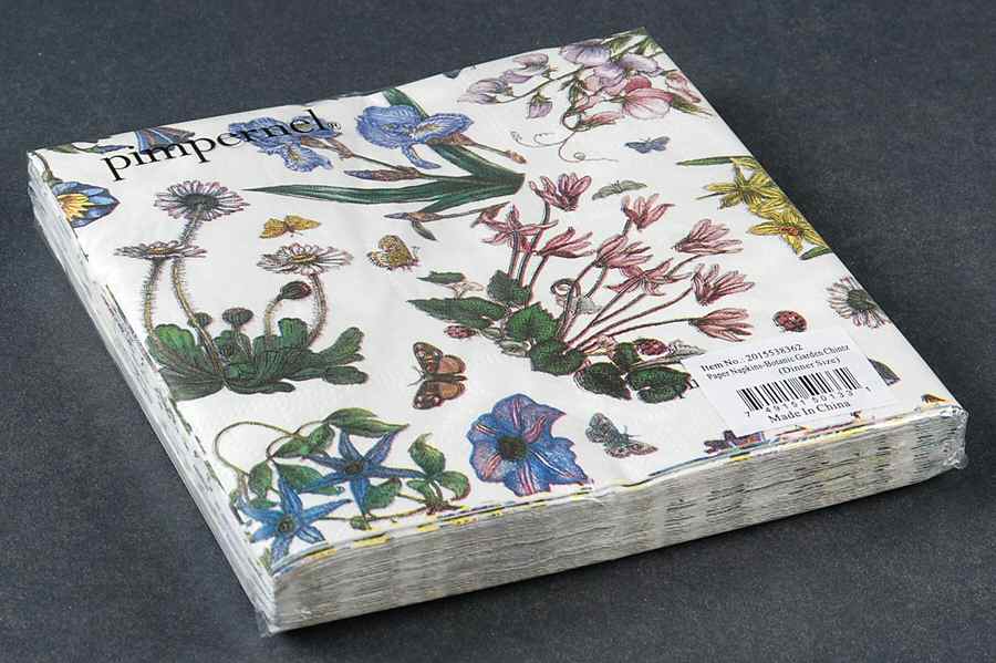 Botanic Garden Package of Paper Dinner Napkins by Portmeirion-1