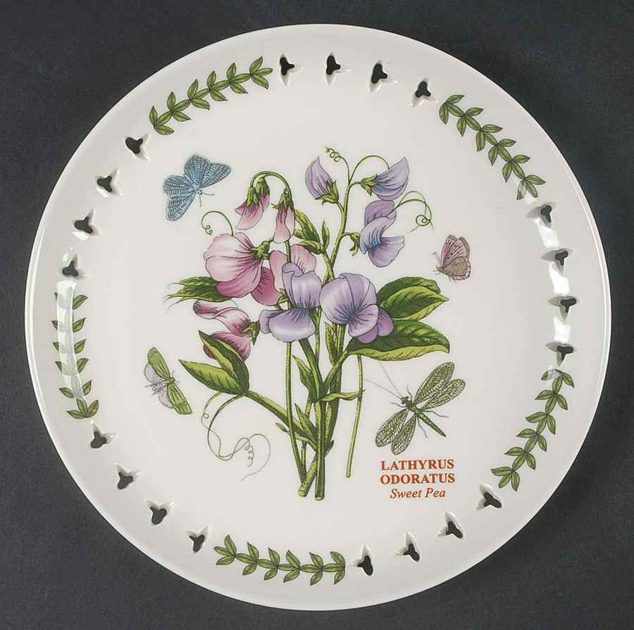 Botanic Garden Pierced Edge Salad Plate by Portmeirion-1