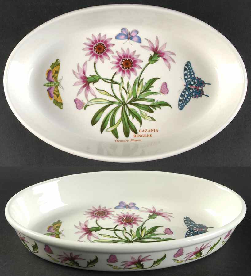Botanic Garden 11" Oval Baker by Portmeirion-1