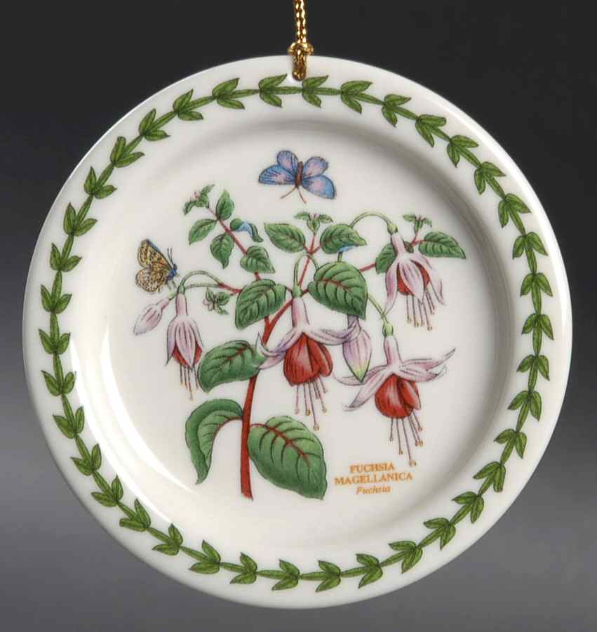 Botanic Garden Plate Shape Ornament by Portmeirion-1