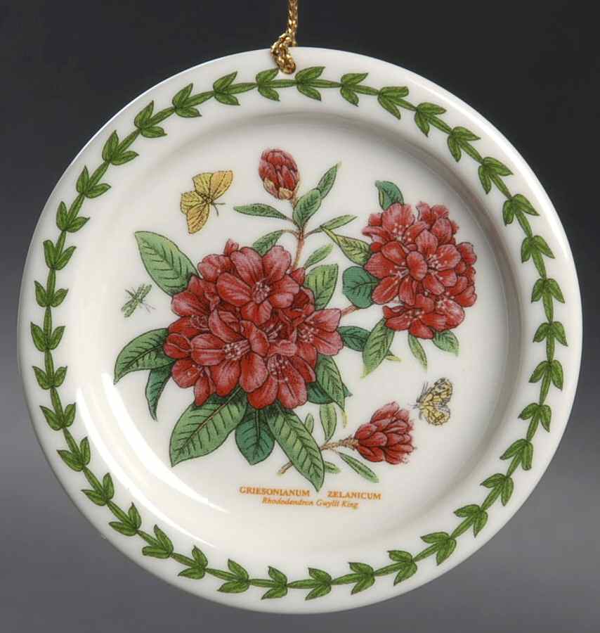 Botanic Garden Plate Shape Ornament by Portmeirion-1