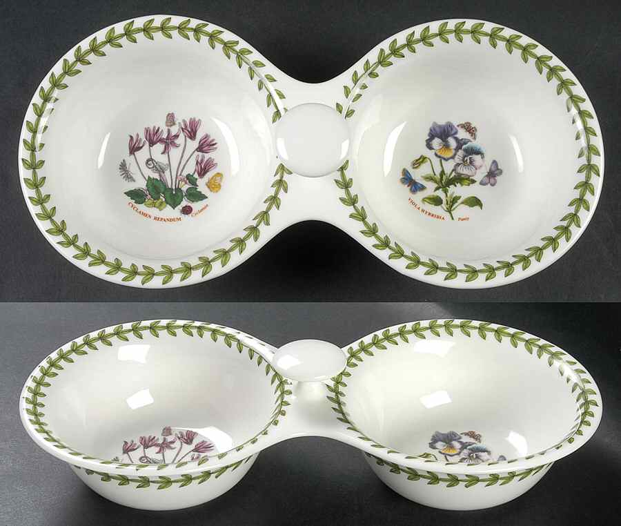 Botanic Garden 2-Part Center Handled Relish by Portmeirion-1