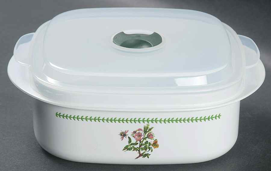Botanic Garden 5" Plastic Container with Lid by Portmeirion-1