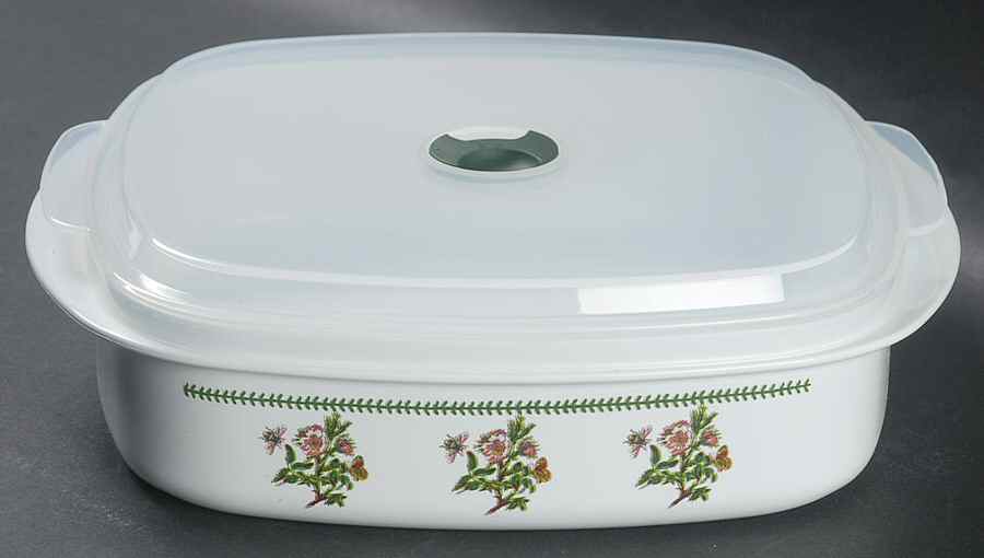 Botanic Garden 7" Plastic Container with Lid by Portmeirion-1
