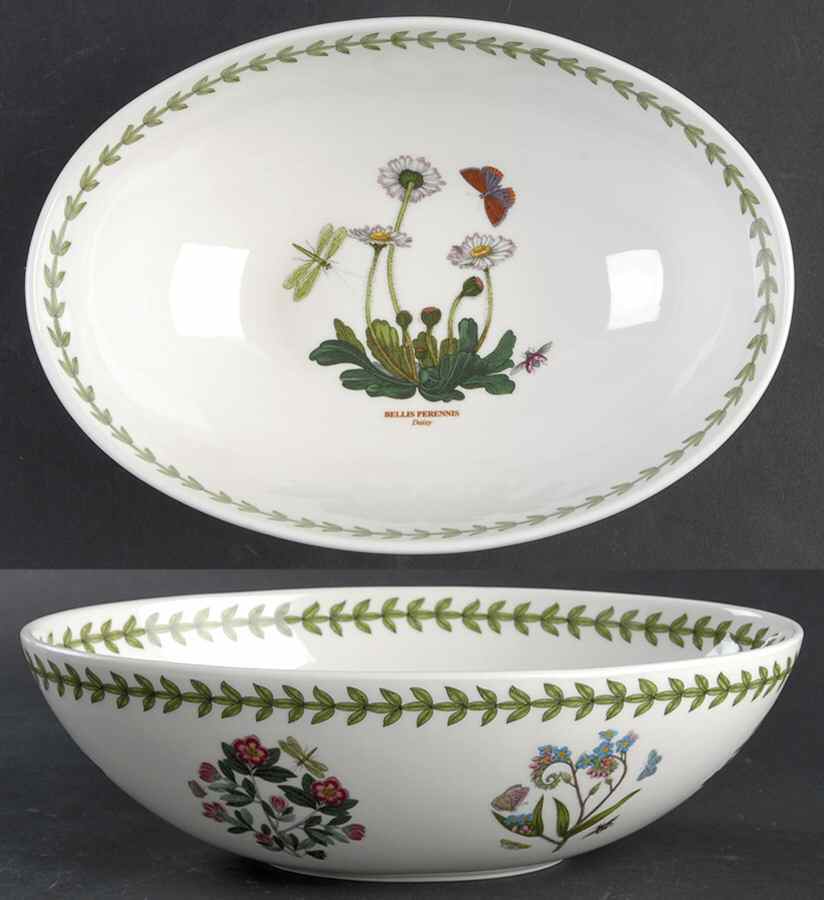 Botanic Garden 9" Oval Nesting Bowl by Portmeirion-1