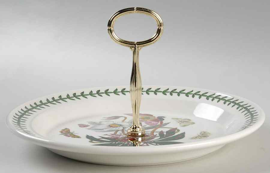 Botanic Garden Dinner Plate for 2 Tiered Serving Tray by Portmeirion-1