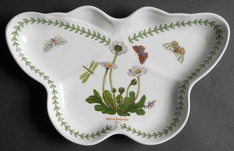Botanic Garden Butterfly Shaped Dish by Portmeirion-1