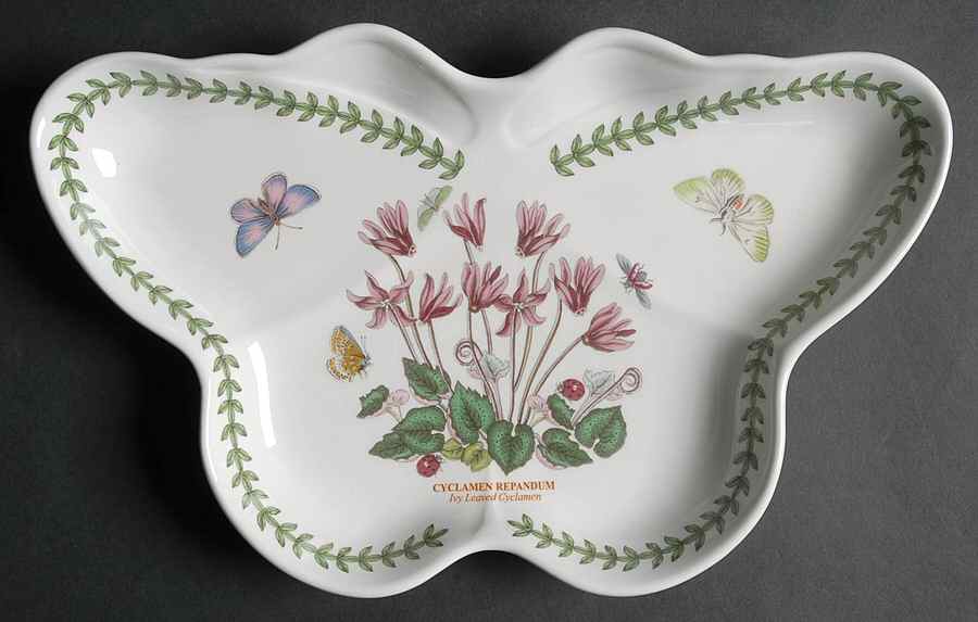 Botanic Garden Butterfly Shaped Dish by Portmeirion-1