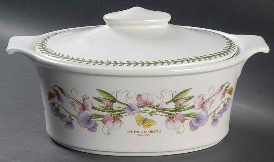 Botanic Garden 2.5 Qt Oval Covered Casserole by Portmeirion-1
