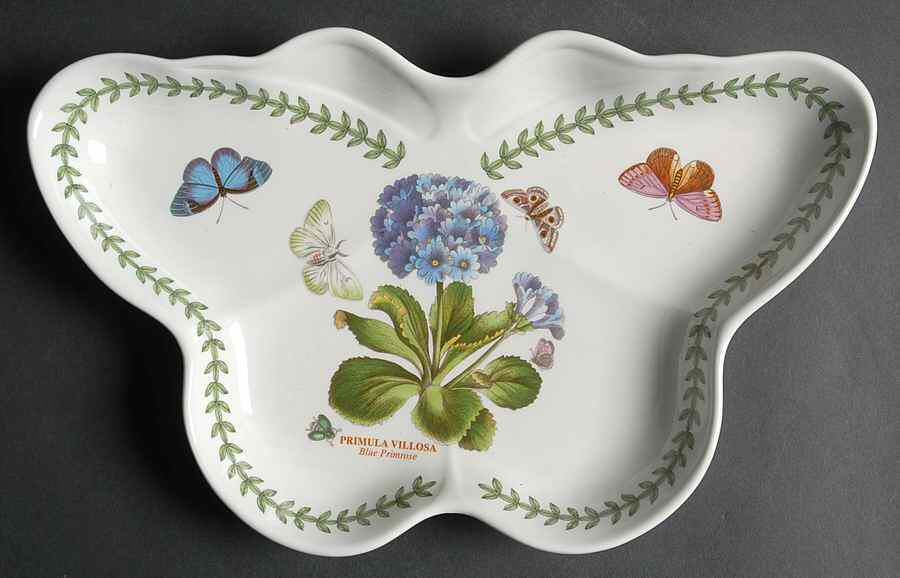 Botanic Garden Butterfly Shaped Dish by Portmeirion-1