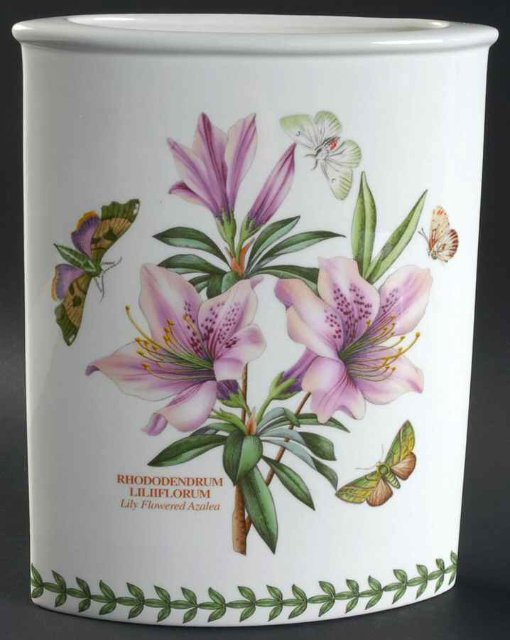 Botanic Garden 9" Oval Marquise Vase by Portmeirion-1