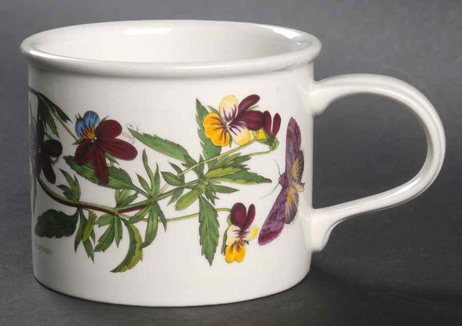 Botanic Garden Drum Breakfast Cup/Mug by Portmeirion-1