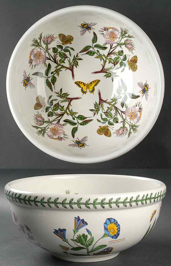 Botanic Garden 11" Large Serving Salad Bowl by Portmeirion-1