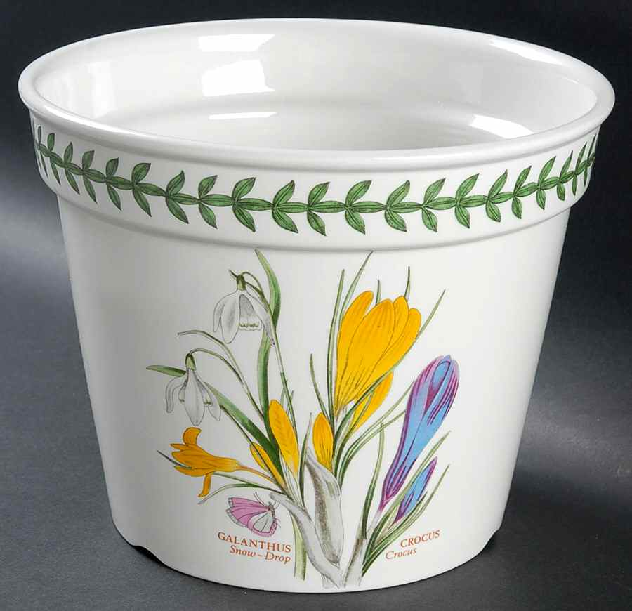 Botanic Garden 6" Flower Pot with Drain Hole by Portmeirion-1
