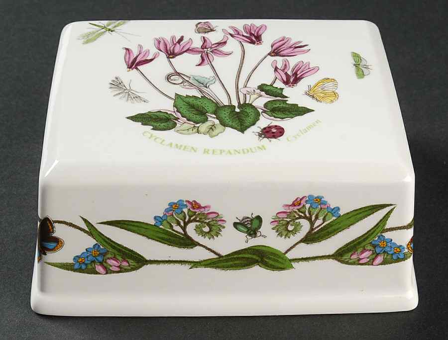 Botanic Garden Lid for Square Butter by Portmeirion-1