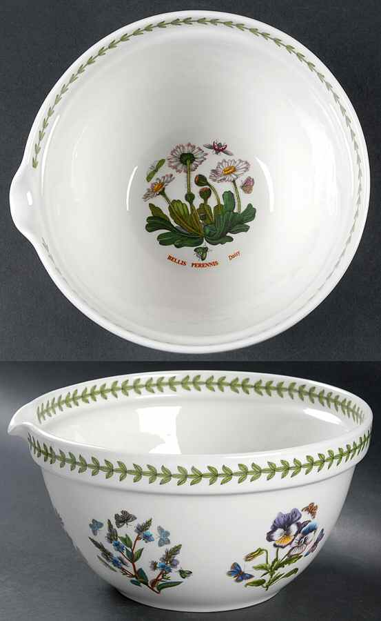 Botanic Garden 1 Qt. Small Mixing Bowl w/Pour Spout by Portmeirion-1