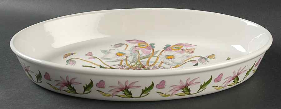 Botanic Garden 14" Oval Baker by Portmeirion-1