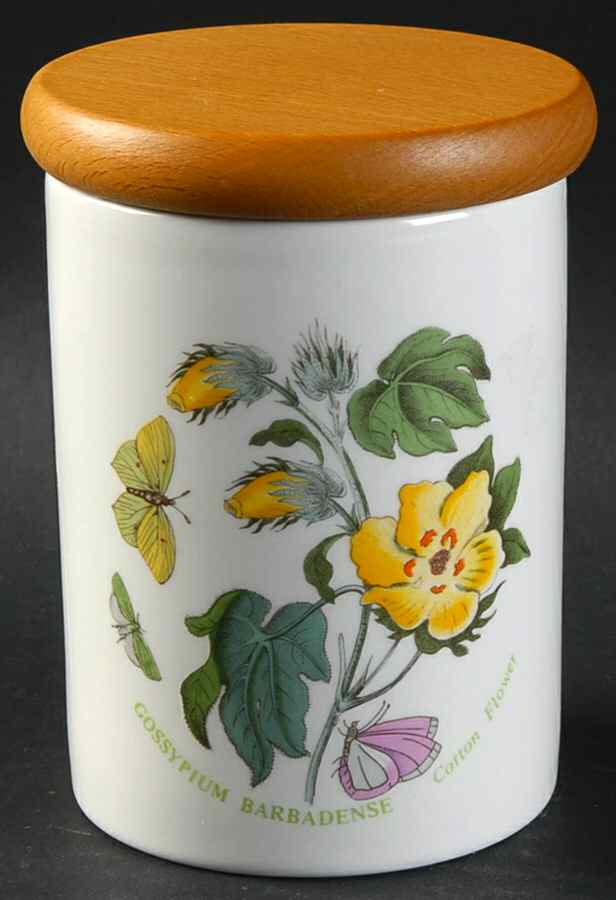 Botanic Garden 4" Storage Jar & Lid by Portmeirion-1