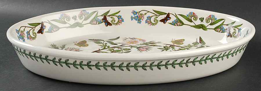 Botanic Garden 16" Oval Baker by Portmeirion-1