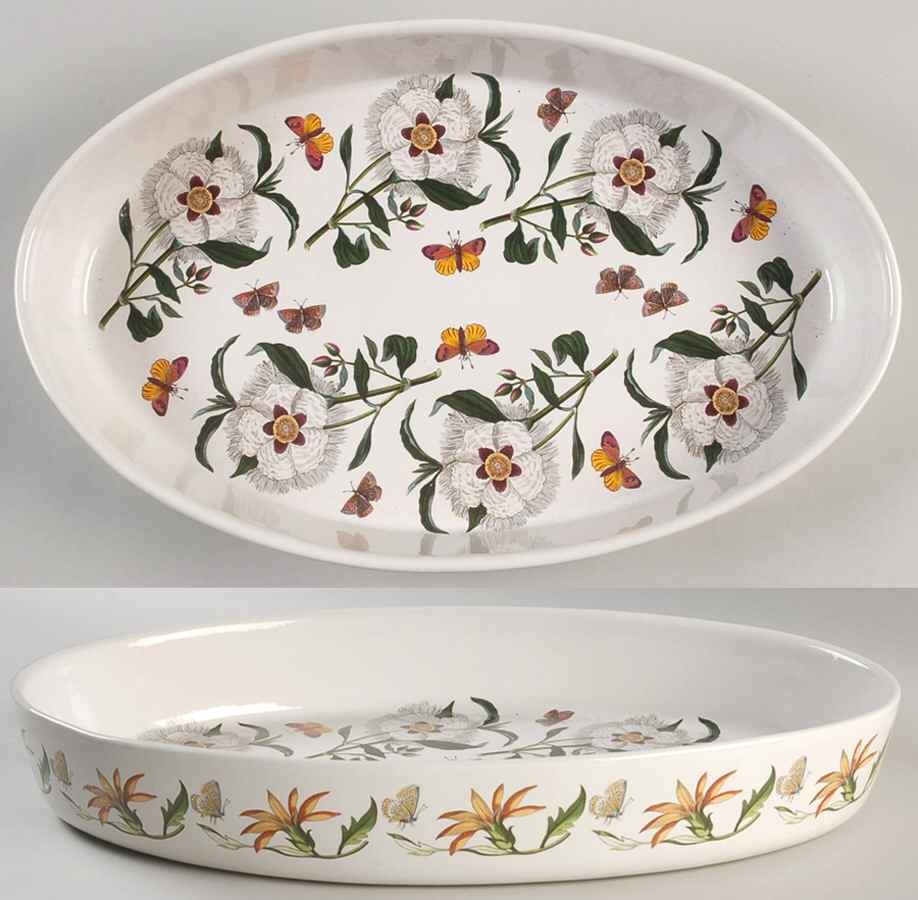 Botanic Garden 14" Oval Baker by Portmeirion-1