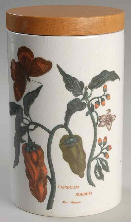 Botanic Garden 7" Storage Jar & Lid by Portmeirion-1